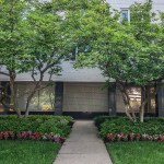 Garden by south wing of PPAC